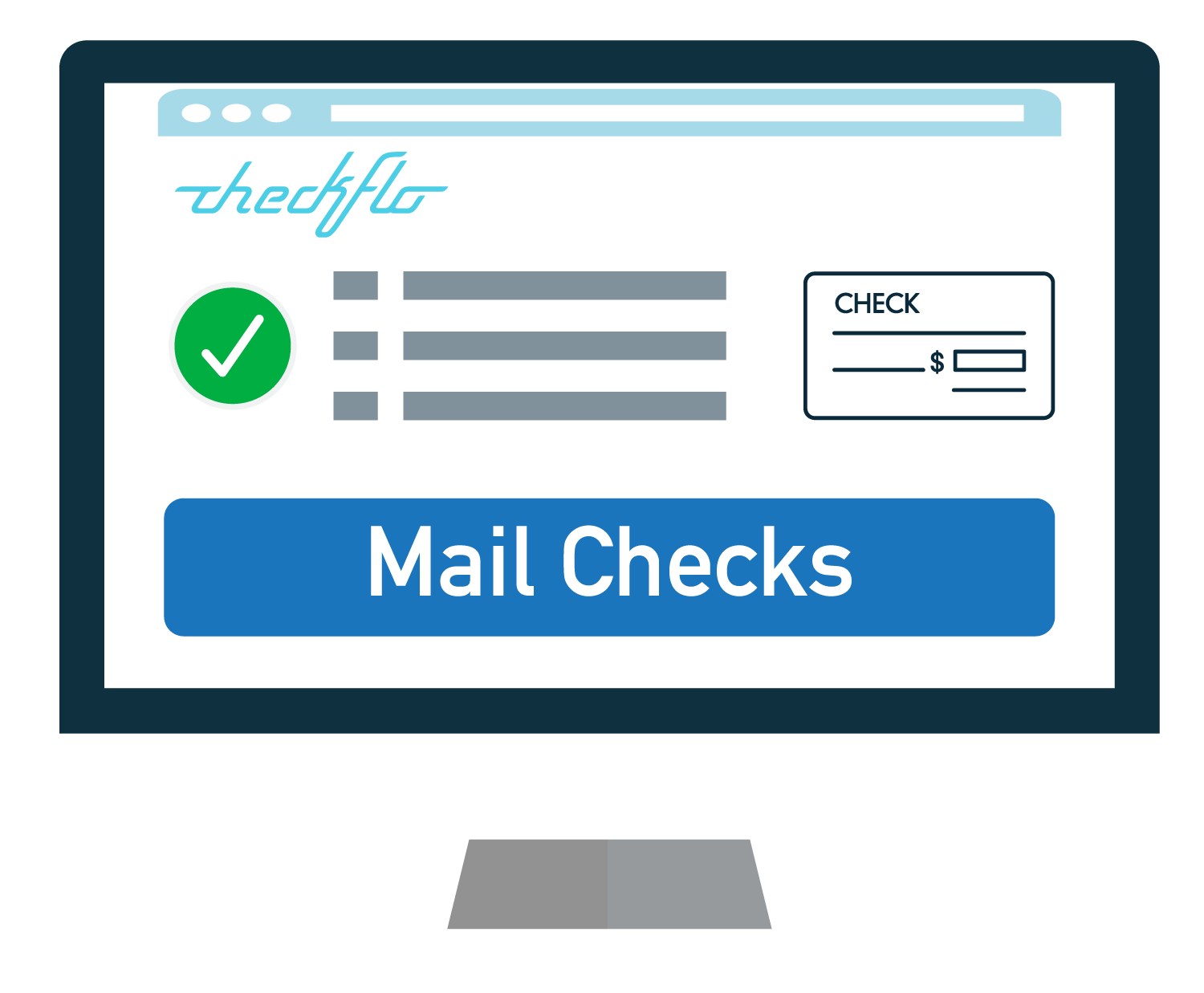 Checks By Mail >> Checkflo Print Mail Checks On Demand Checks By Mail >> Checkflo Print Mail Checks On Demand